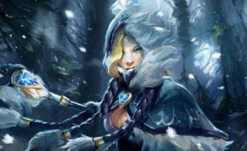 Crystal Maiden Wallpapers