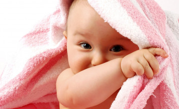 Cute Baby Image Wallpaper