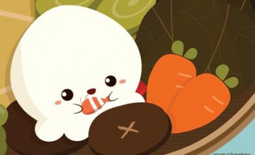 Cute Cartoon Food Wallpapers