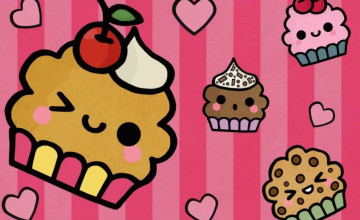 Cute Cupcake Wallpapers