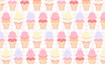 Cute Ice Cream Wallpaper