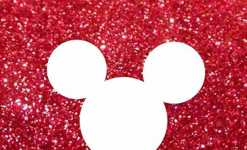 Cute Minnie Mouse Glitter