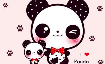 Cute Pandas Wallpapers