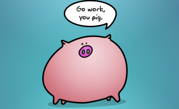 Cute Pigs Desktop