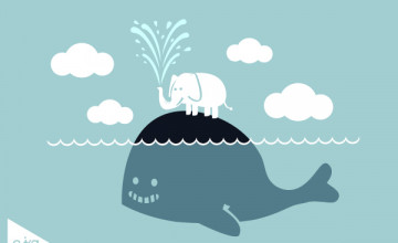 Cute Whale Wallpapers