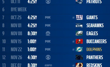 Dallas Cowboys 2016 Schedule Wallpaper