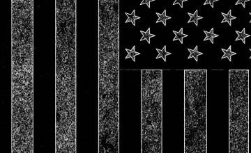 Dark American Flag iPhone