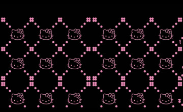 Dark Hello Kitty Desktop Wallpapers