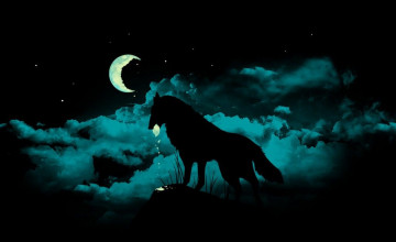 Dark Wolves Wallpapers