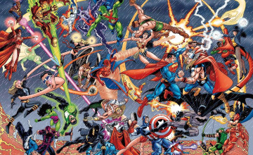 Dc Vs Marvel Wallpaper