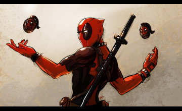 Deadpool Drawing Wallpapers