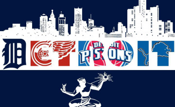 Detroit Sports Teams Wallpaper