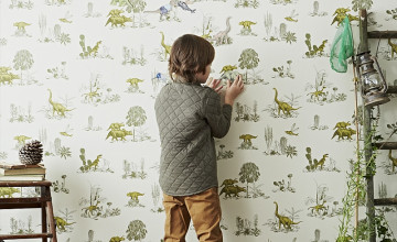 Dinosaur Wallpaper for Kids Room