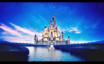 Disney Castle Background