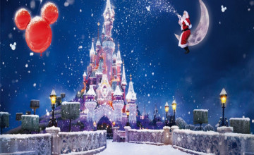 Disney Castle Christmas
