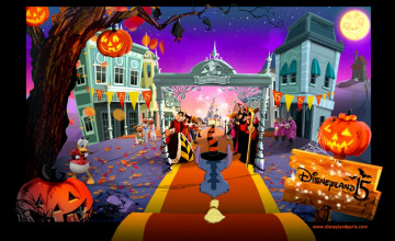 Disney Halloween Wallpaper for iPad
