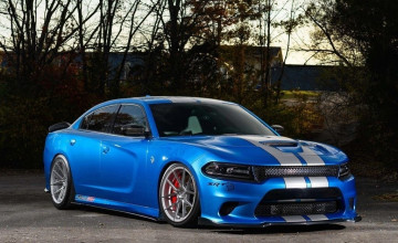 Dodge Charger Blue Wallpapers