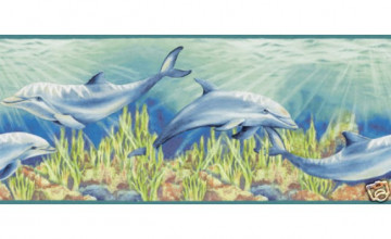 Dolphin Wallpaper Border