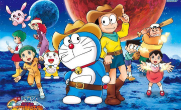 Doraemon And Friends Wallpaper 2016