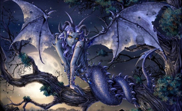 Dragon Girl Wallpapers