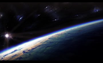 Earth from Space Wallpaper