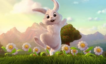 Easter Bunny Wallpaper