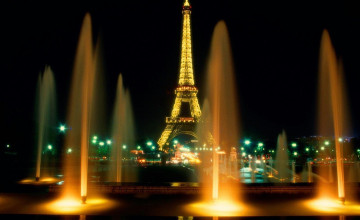 Eiffel Tower At Night Wallpapers