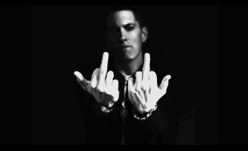 Eminem Middle Finger Wallpapers