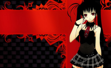Emo Gothic Anime Wallpaper