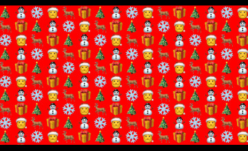 Emoji Christmas Wallpapers