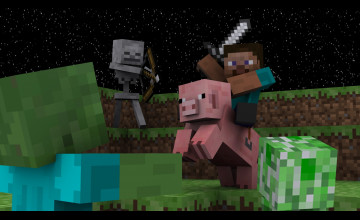 Epic Minecraft Backgrounds