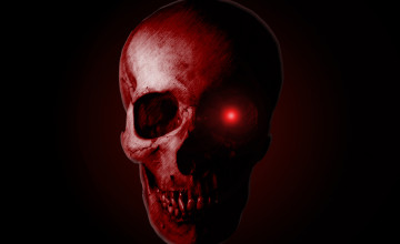 Evil Dark Skull