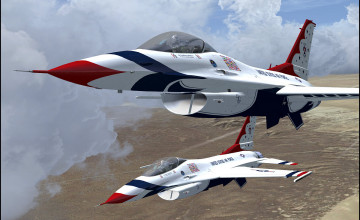 F 16 Thunderbird Wallpapers