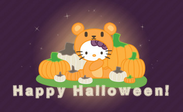 Fall Hello Kitty Free Wallpapers