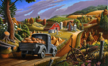 Farm Life Wallpaper