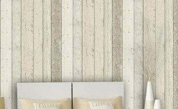 Faux Reclaimed Wood Wallpapers
