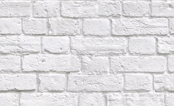 Faux White Brick Wallpapers