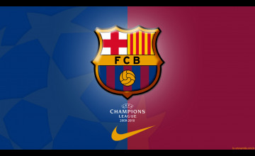 FC Barcelona Champions League Wallpaper