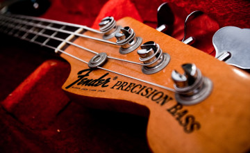 Fender Precision Bass Wallpaper
