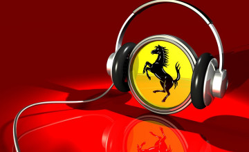 Ferrari Logo Wallpaper 3d