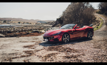 Ferrari Portofino 4k