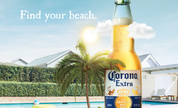 Find Your Beach Corona Wallpaper