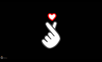 Finger Heart Wallpapers