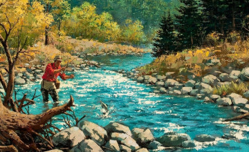Fishing Art Wallpapers