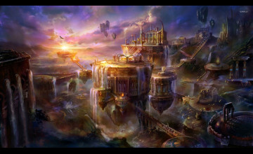 Floating City Wallpapers