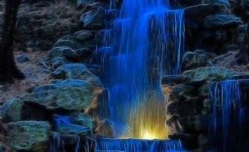 Free Animated Waterfall Desktop
