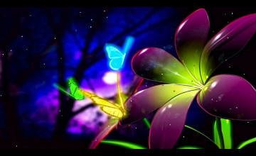 Free Butterfly Wallpaper Animated