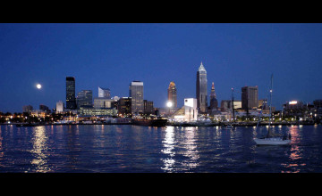 Free Cleveland Skyline