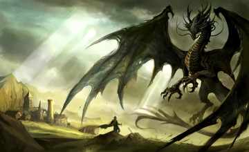 Free Dragon Backgrounds Wallpapers