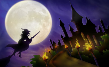 Free Halloween Wallpapers Witches